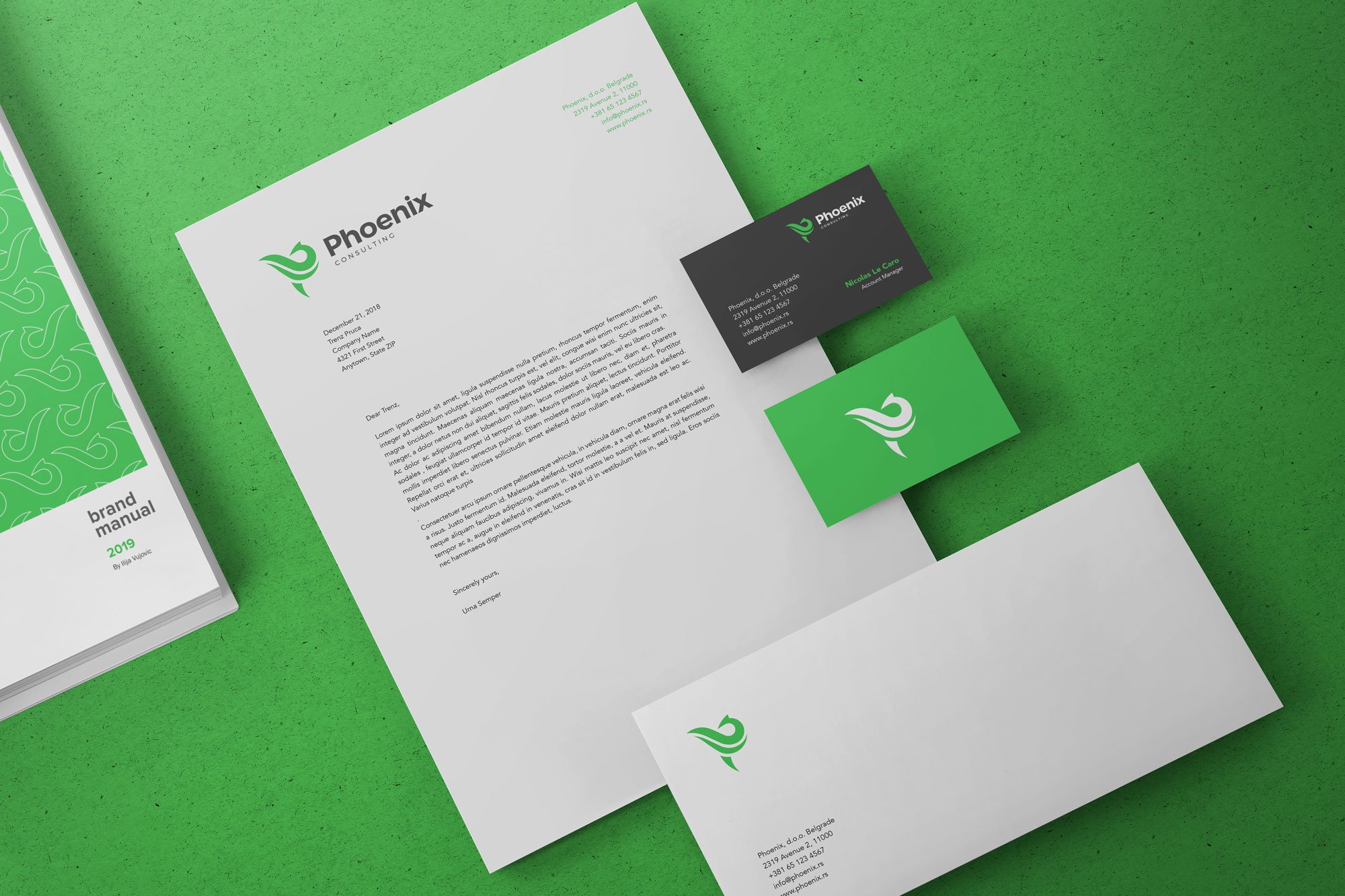 Stationery / Branding Mockup preview image.