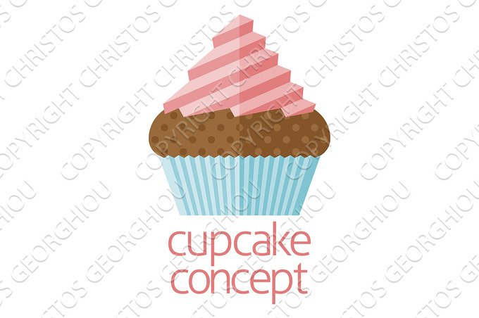 Cupcake concept design cover image.