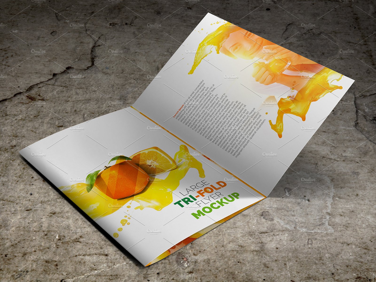 large trifold brochure mockup 04 397