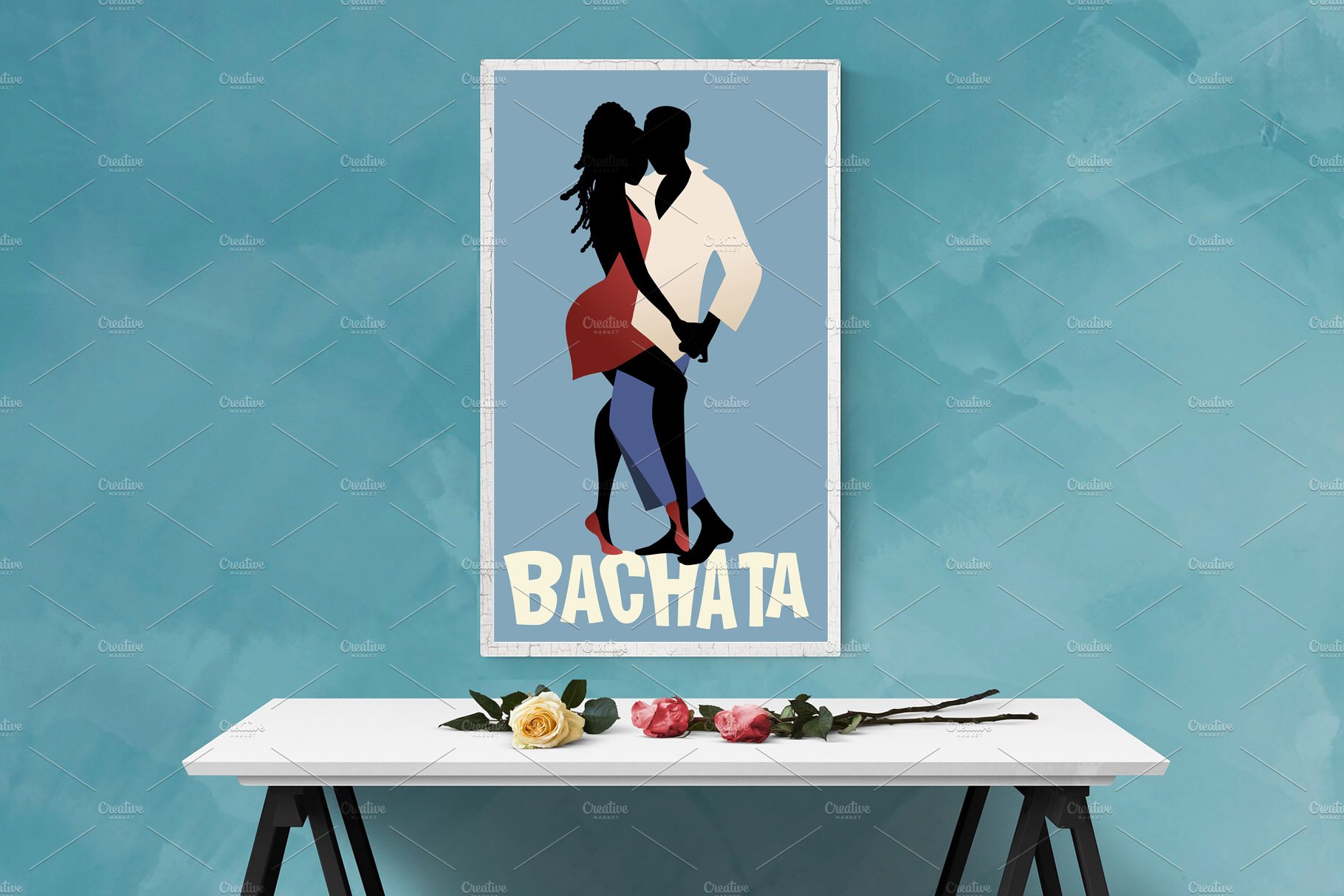 Couple dancing Bachata cover image.