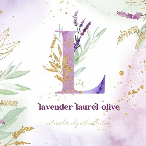 Lavender Watercolor Laurel Olive cover image.