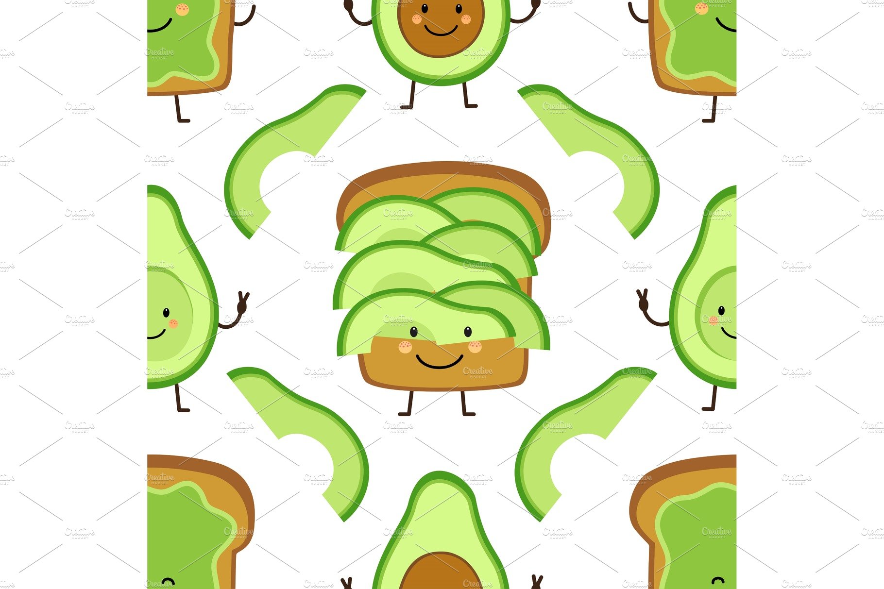 Seamless pattern with cute hand cover image.