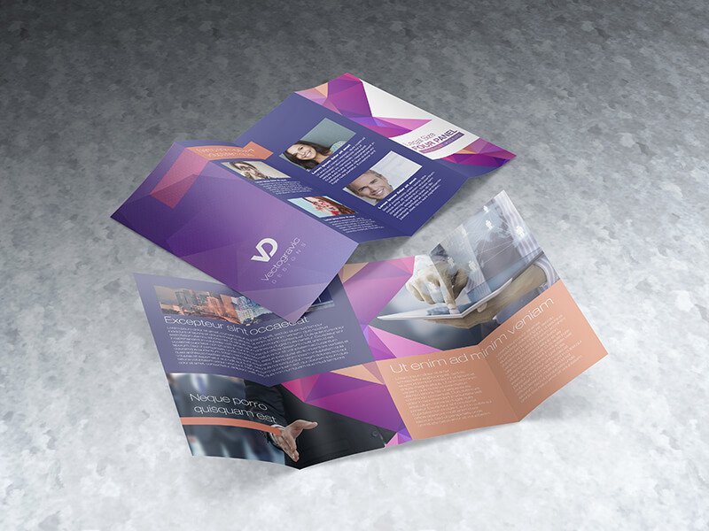 legal size four panel brochure mockup 07 120