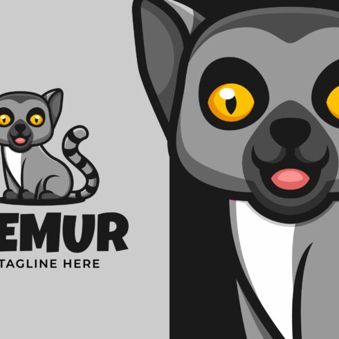 Lemur Logo Template cover image.