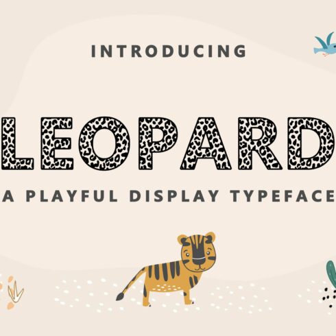 Leopard - Playful Font cover image.