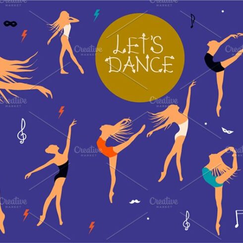 Let's Dance Illustration Kit cover image.