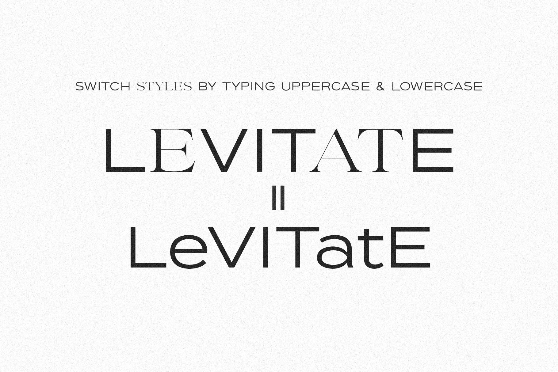 Levitate | Modern Font Combo preview image.