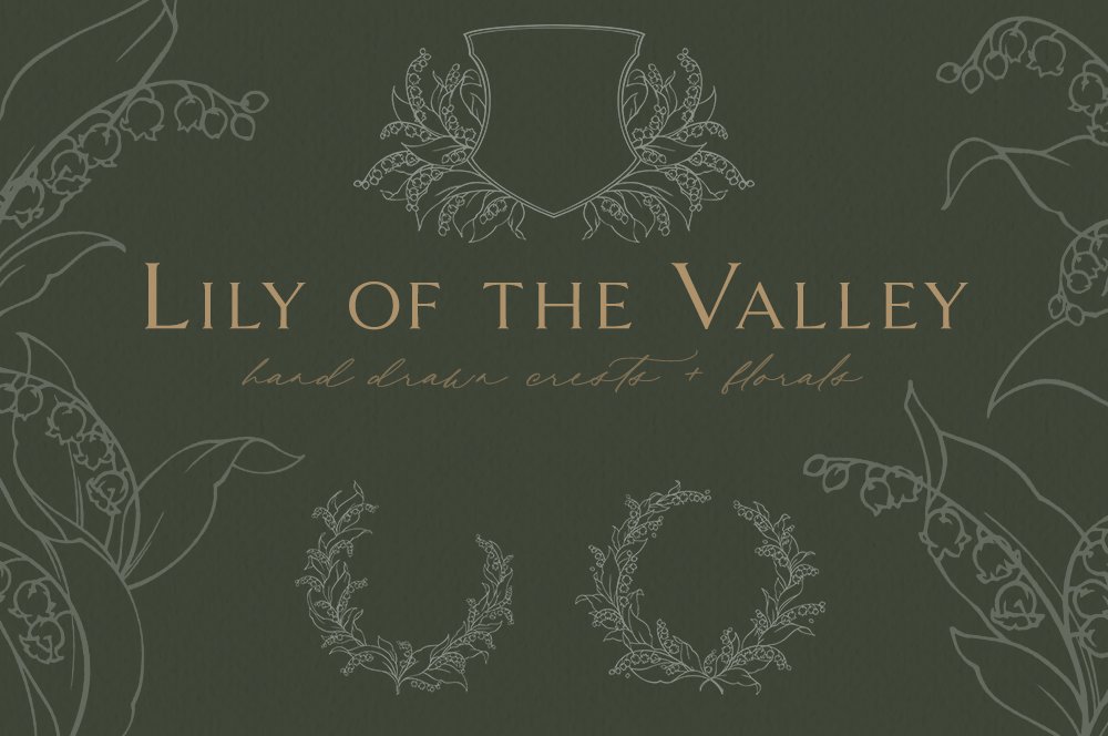 Lily of the Valley Logo Illustration cover image.