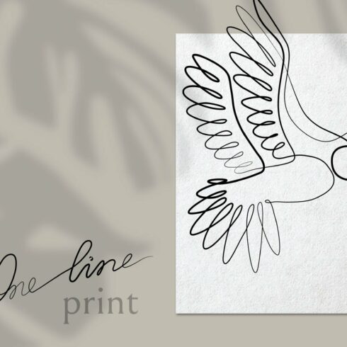 Continuous One Line Hummingbird cover image.