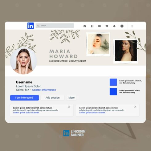 LinkedIn Banner | Canva Template cover image.