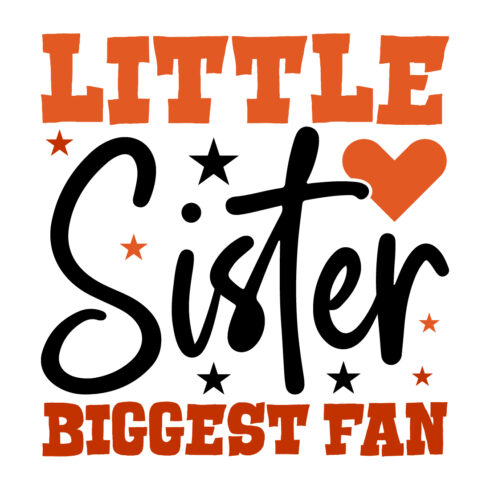 Little Sister Biggest Fan cover image.