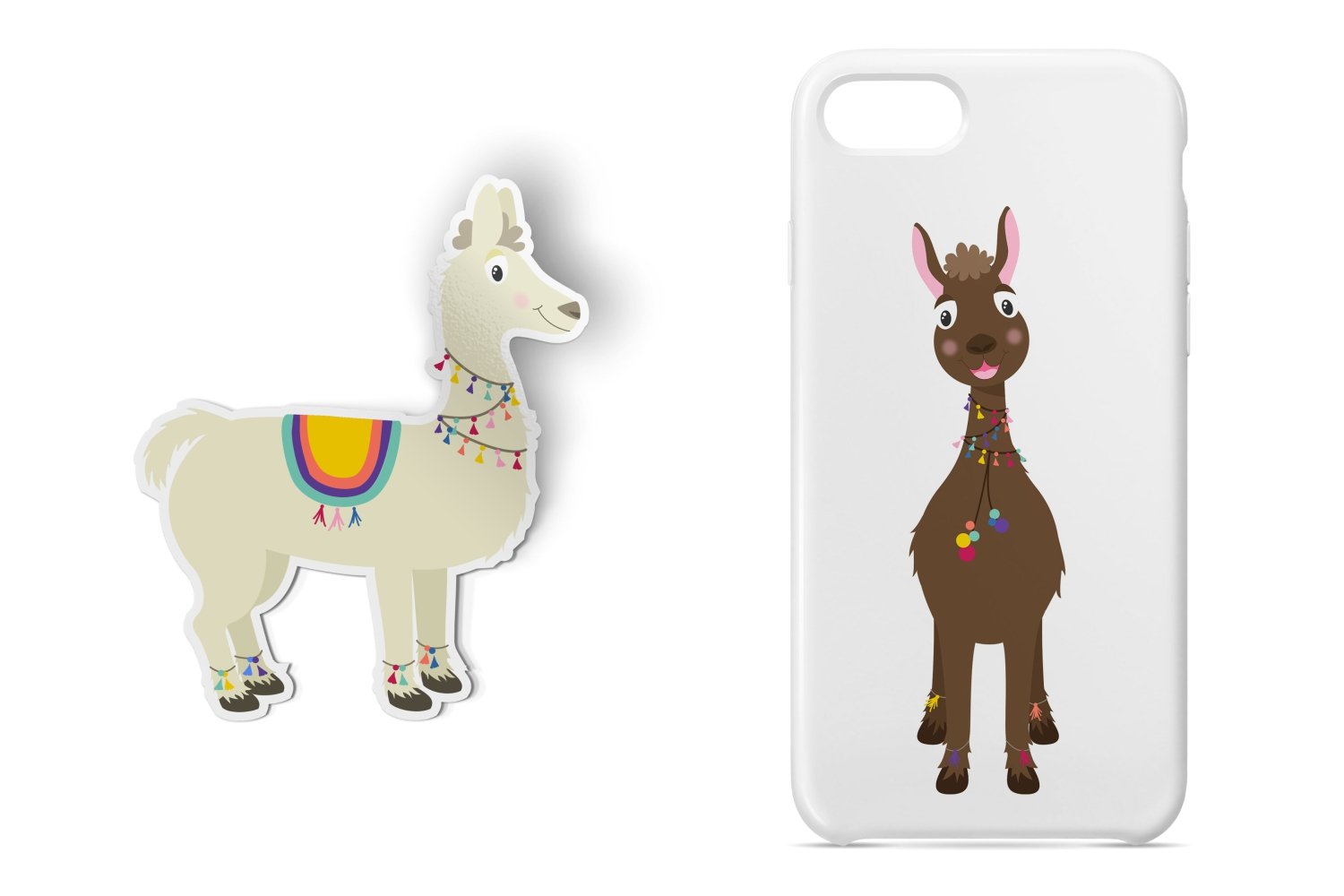 Llama Clipart preview image.