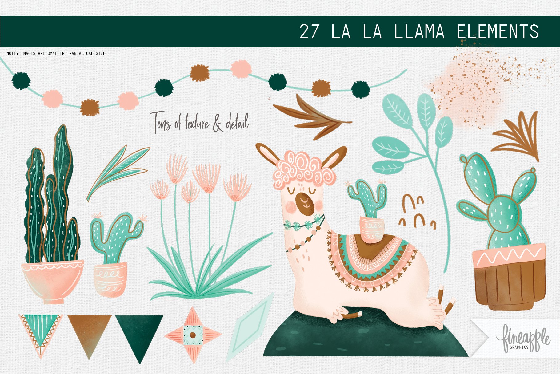 llama creative market template3 165