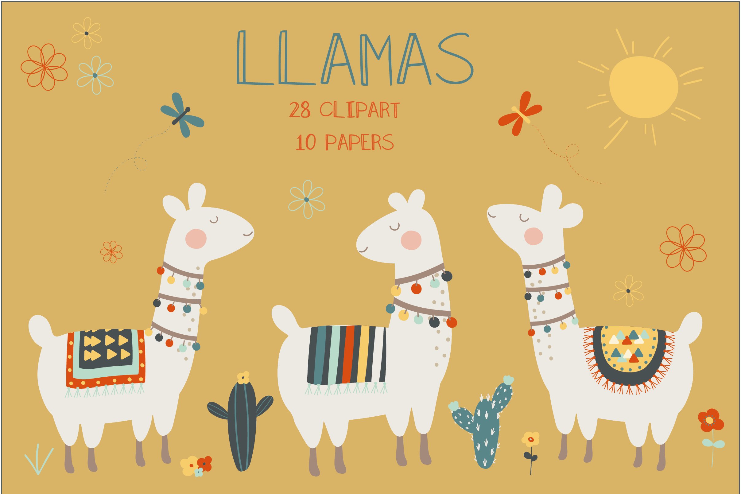 Llama set cover image.