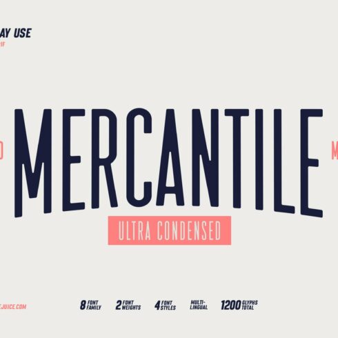 Mercantile Ultra Condensed cover image.