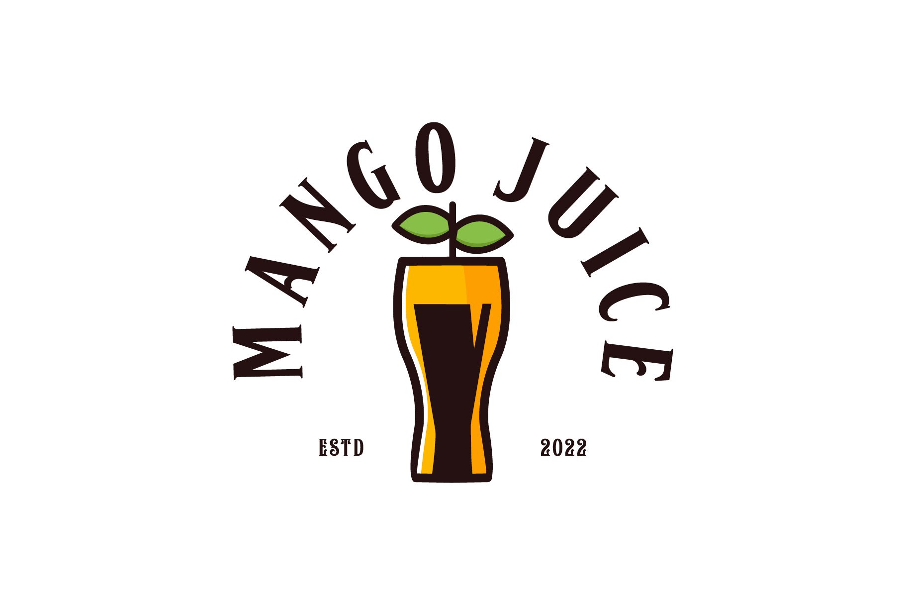 OrganicFresh Mango Juice Logo cover image.