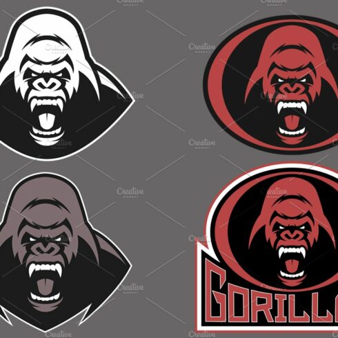 Angry gorilla logo cover image.