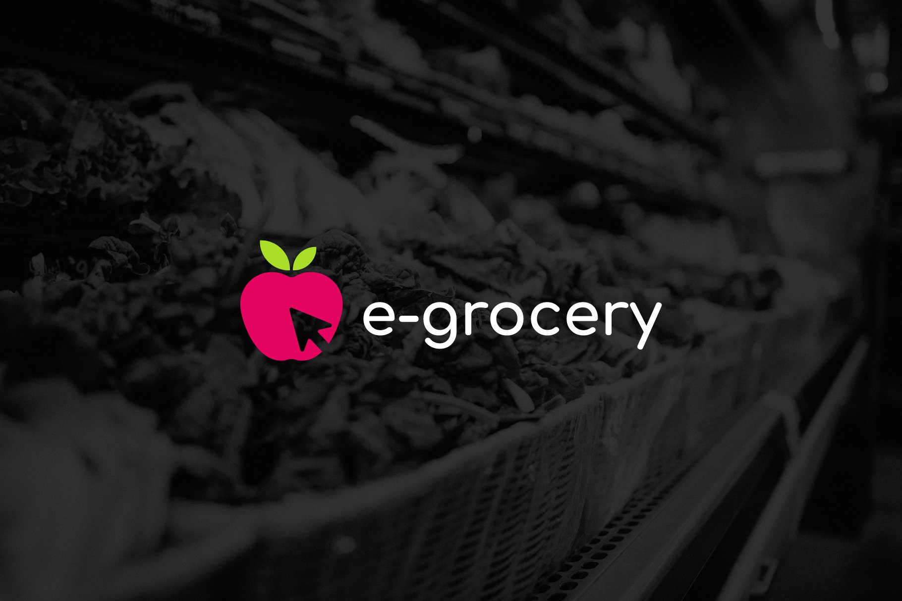 Online Grocery Logo cover image.
