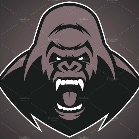 Angry gorilla logo cover image.