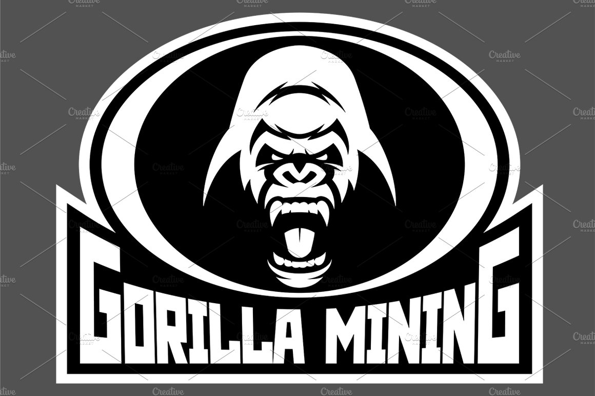 Angry gorilla symbol cover image.