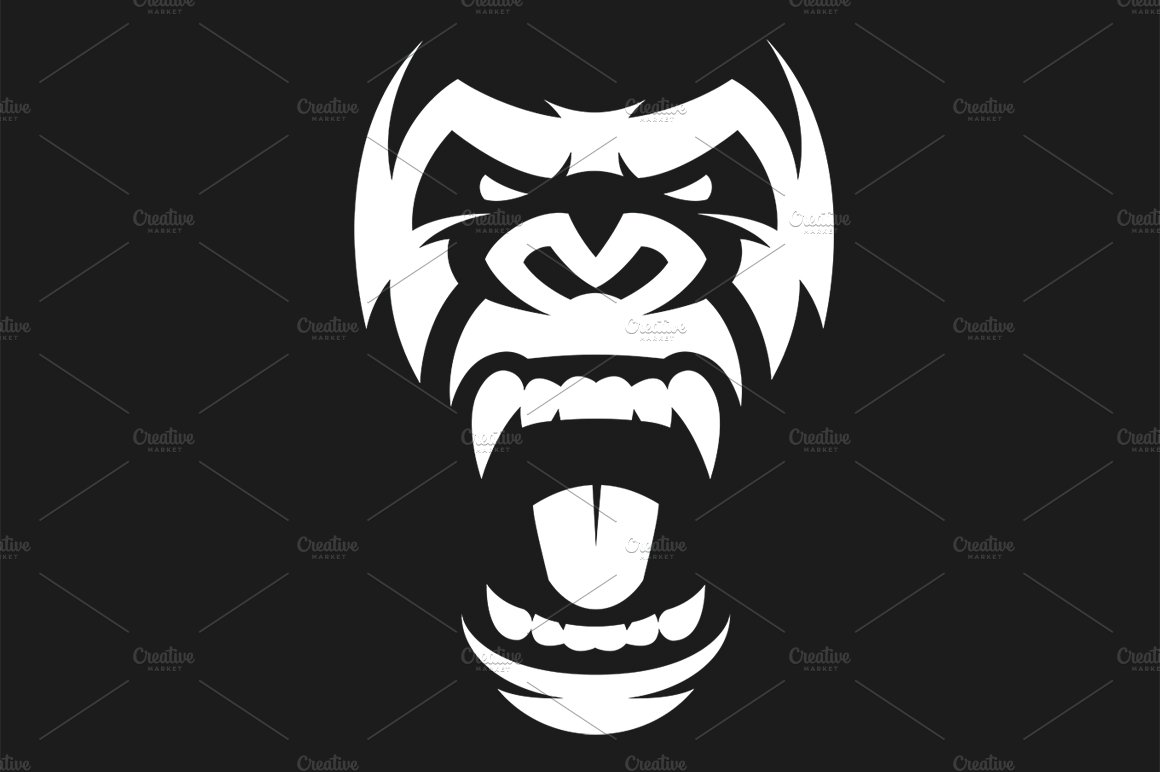 Angry gorilla symbol cover image.