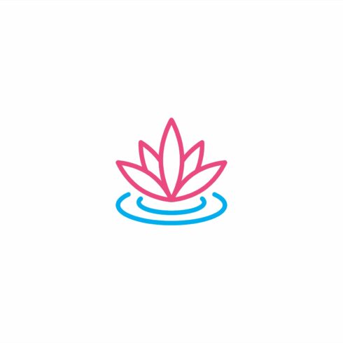 Lily logo template. cover image.