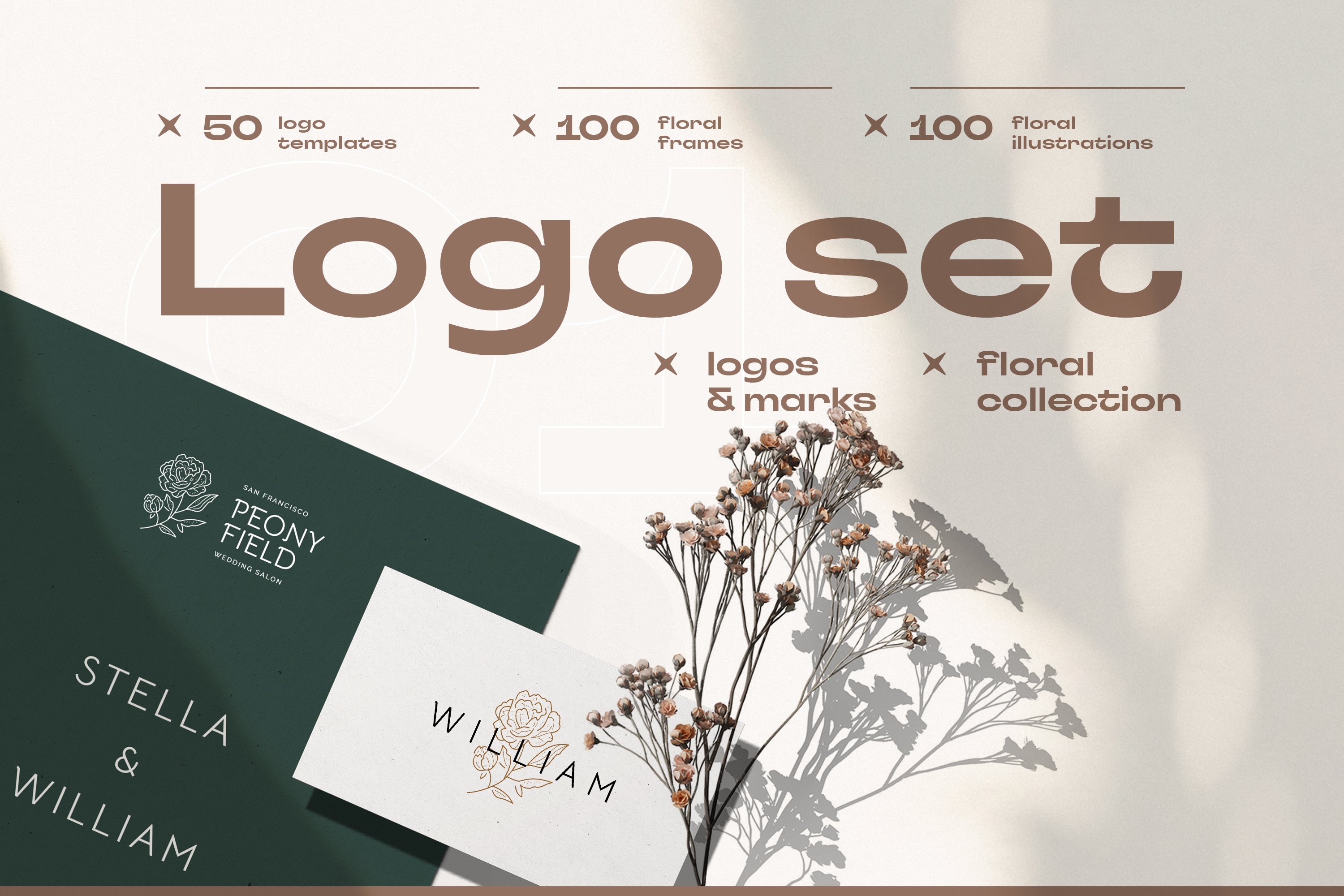 Floral Logo Kit cover image.