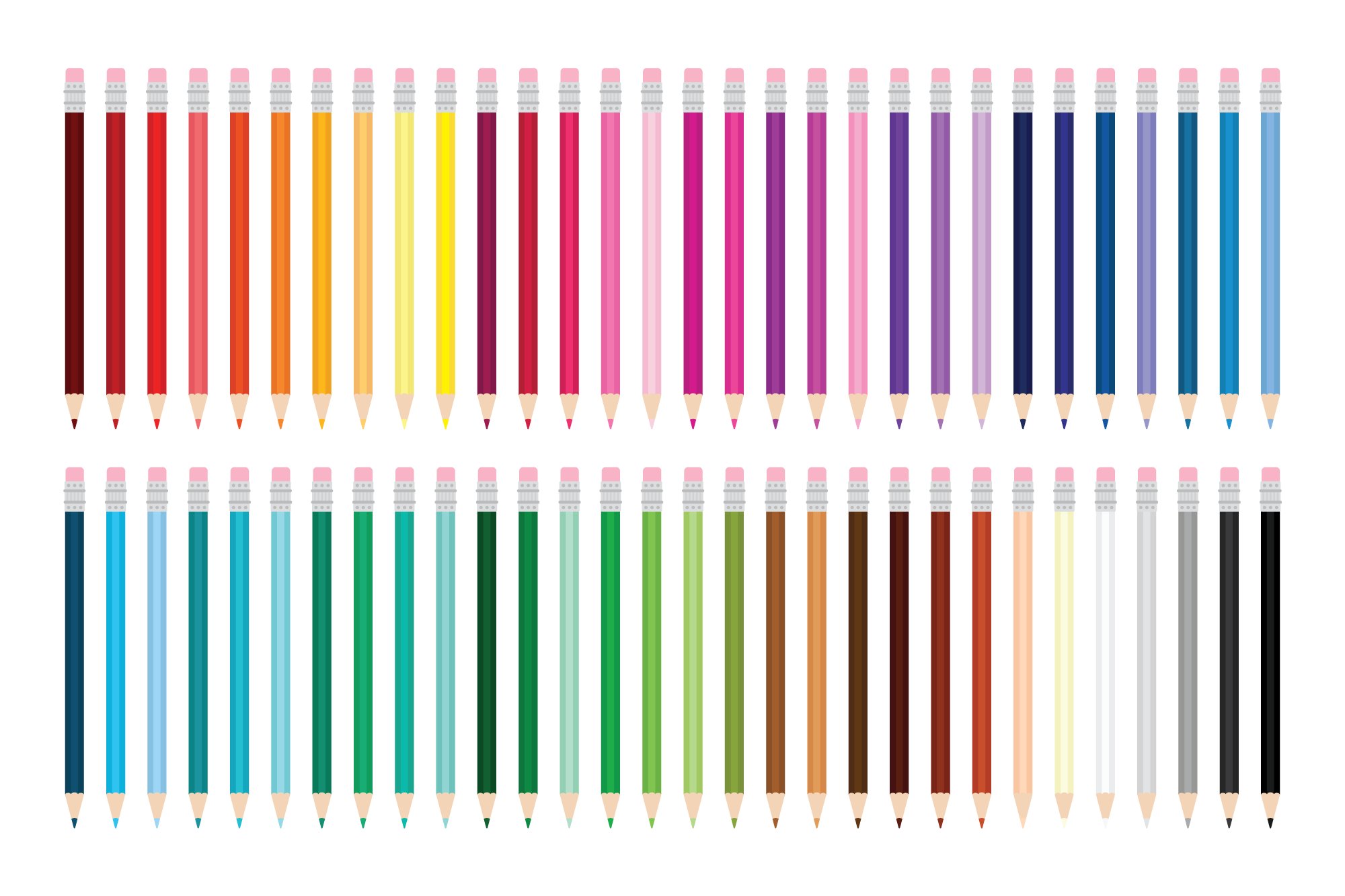 Color Pencil, Sharpener, and Eraser preview image.