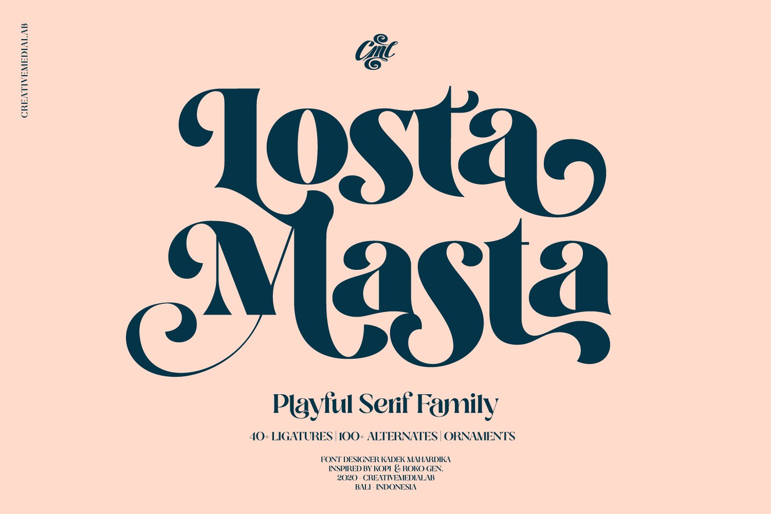 lostamasta vintage serif family 868