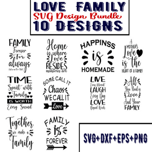love Family Quotes cover image.