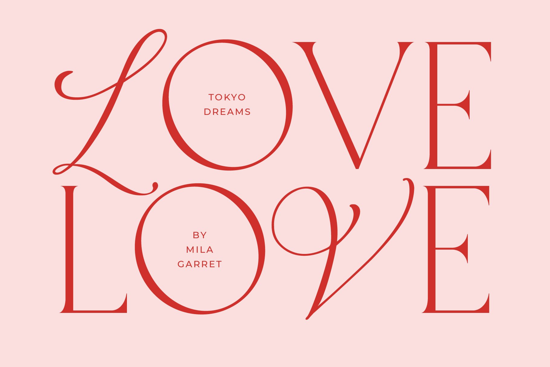 Tokyo Dreams Display Ligature Serif preview image.