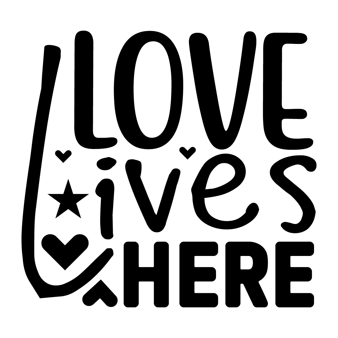 Love lives here preview image.