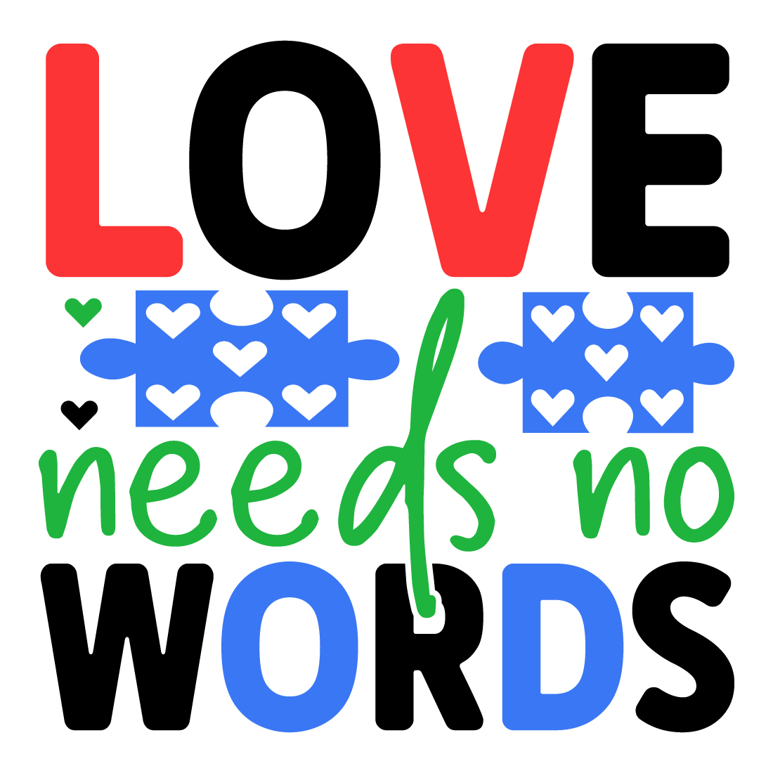 love needs no words preview image.