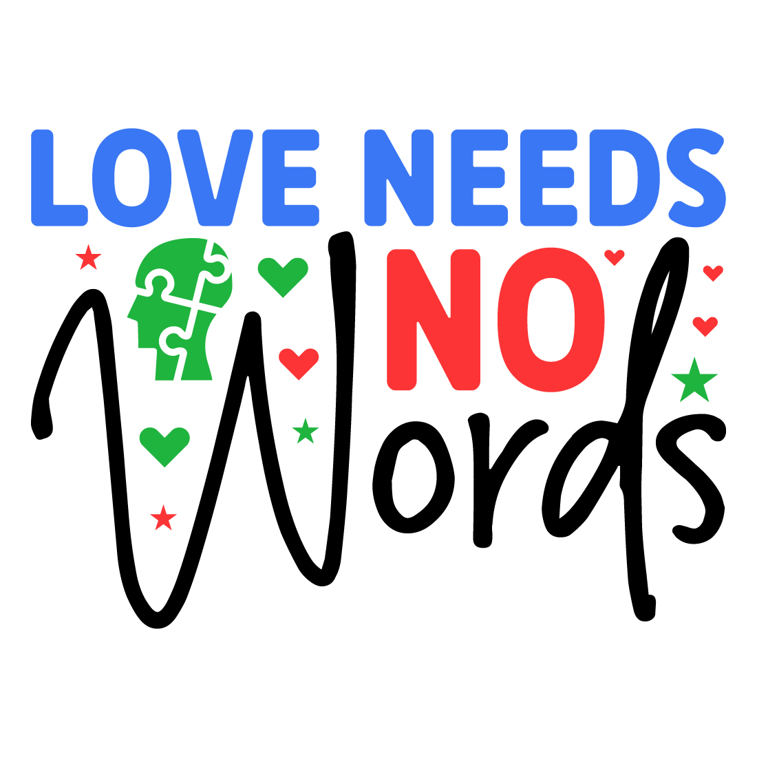 love needs no words preview image.