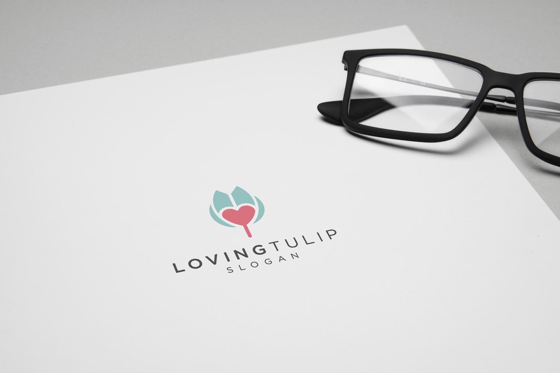 Loving Tulip Logo preview image.