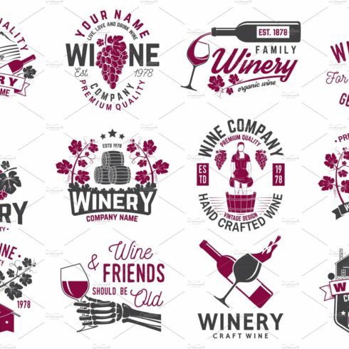 Craft Wine Templates cover image.