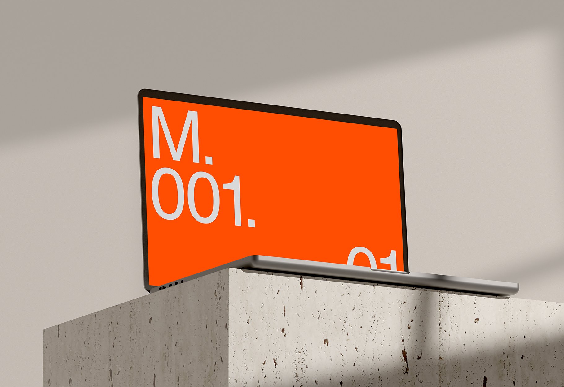 M.001.01 — MacBook Pro Mockup cover image.