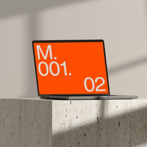 M.001.02 — MacBook Pro Mockup cover image.