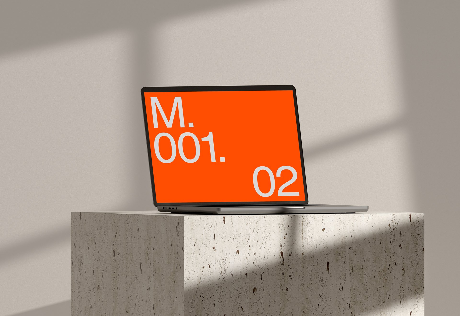 M.001.02 — MacBook Pro Mockup cover image.