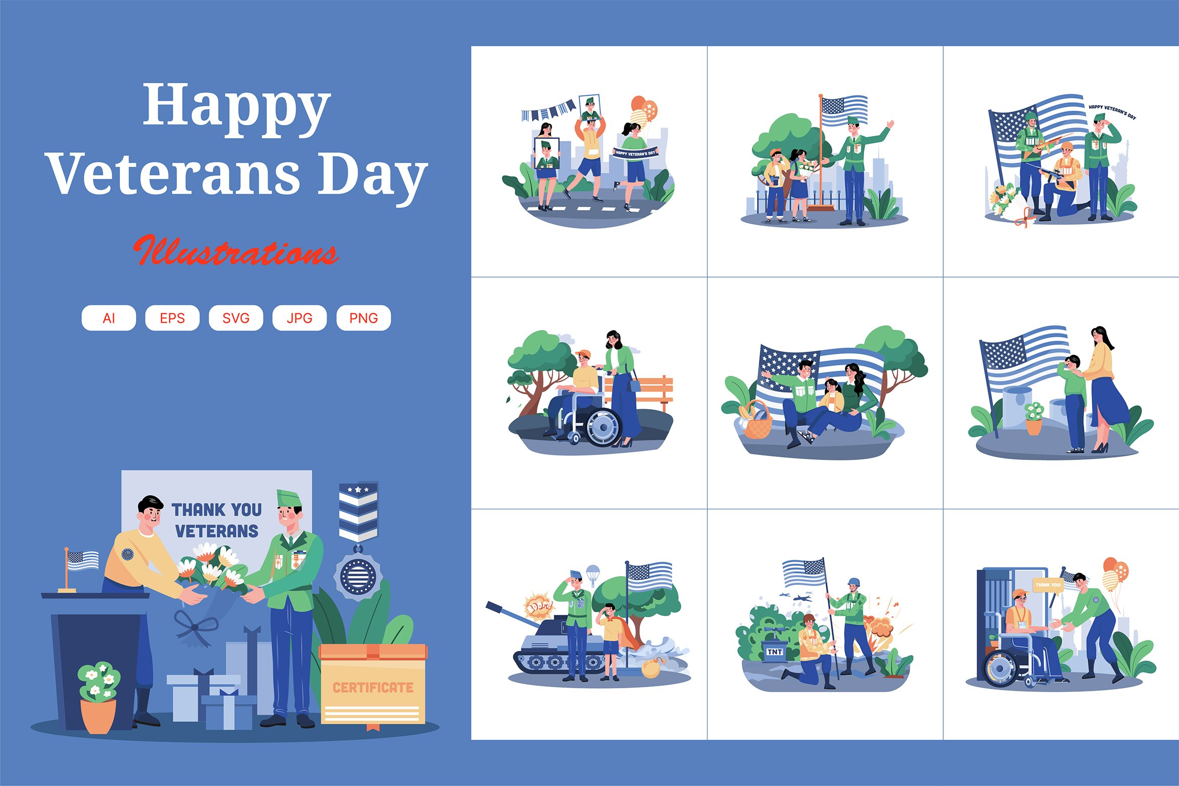M665_Happy Veterans Day cover image.