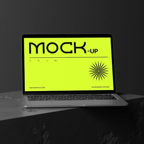 Macbook Pro Mockup cover image.