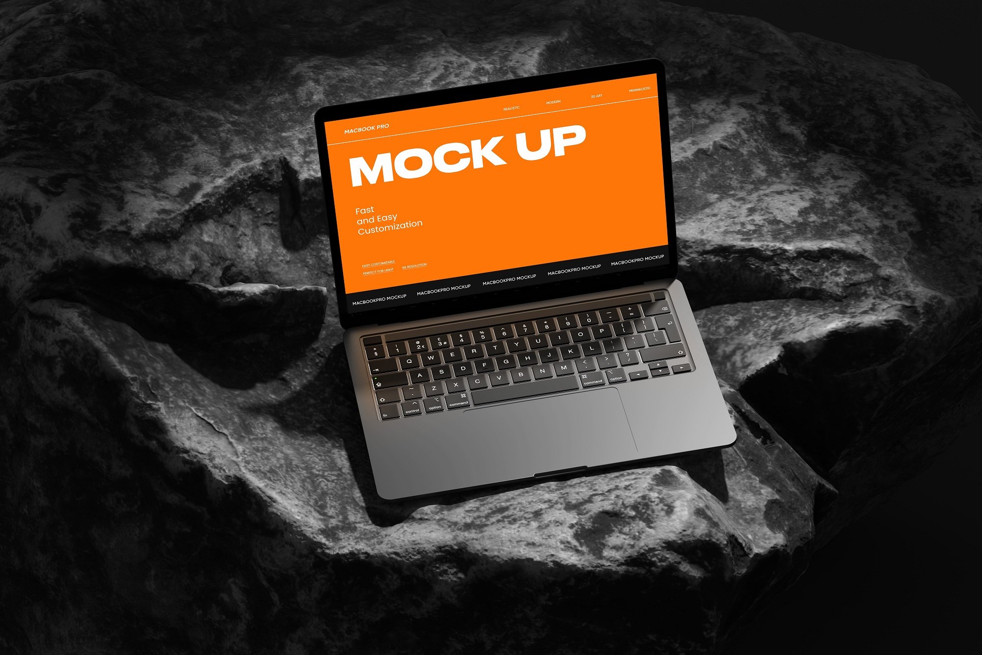 Macbook Pro Mockup Vol.8 cover image.