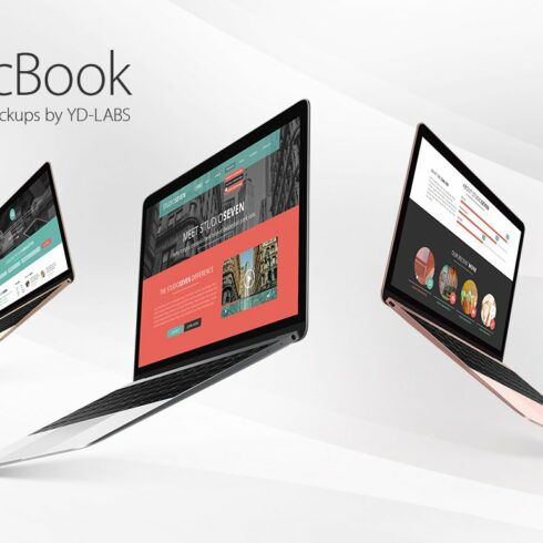 MacBook Mockups cover image.