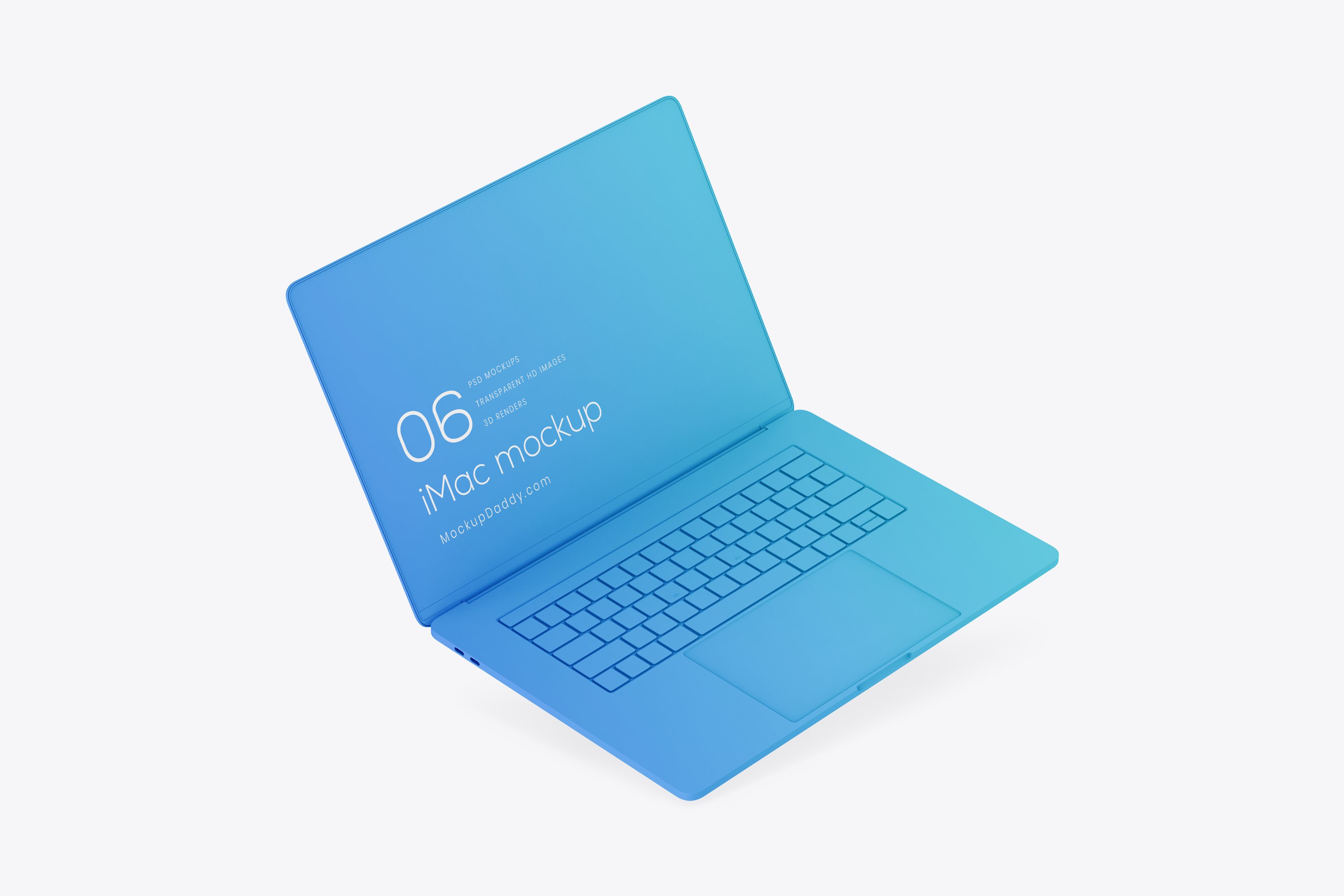 Macbook Pro Clay Mockups preview image.