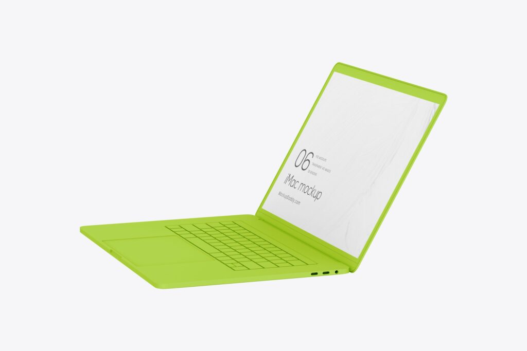 Macbook Pro Clay Mockups – MasterBundles