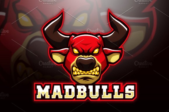 Mad Bulls Logo cover image.