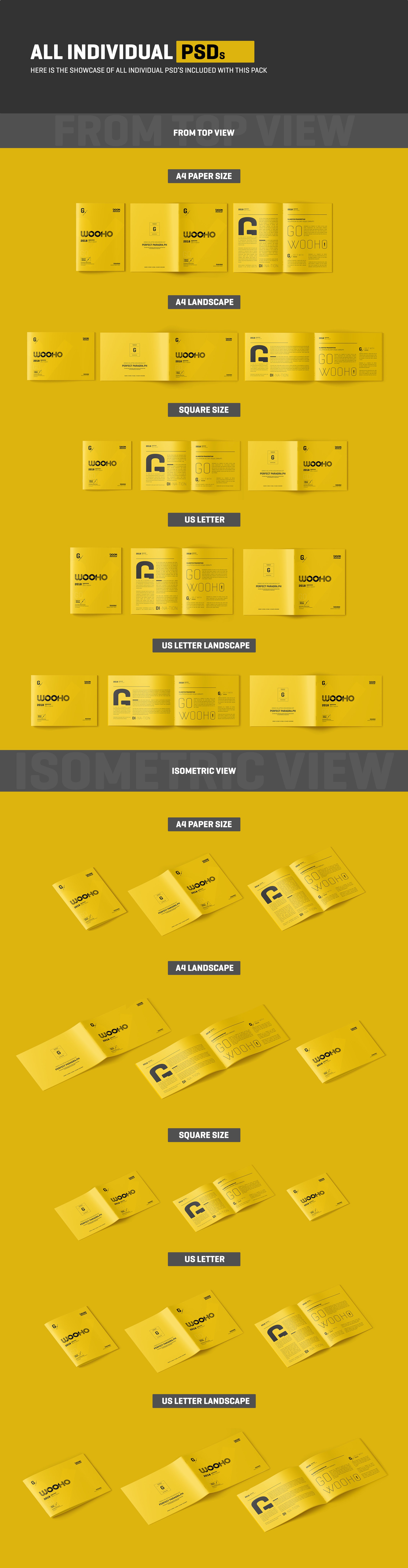 magazine brochure mockup pack presentation 03 228