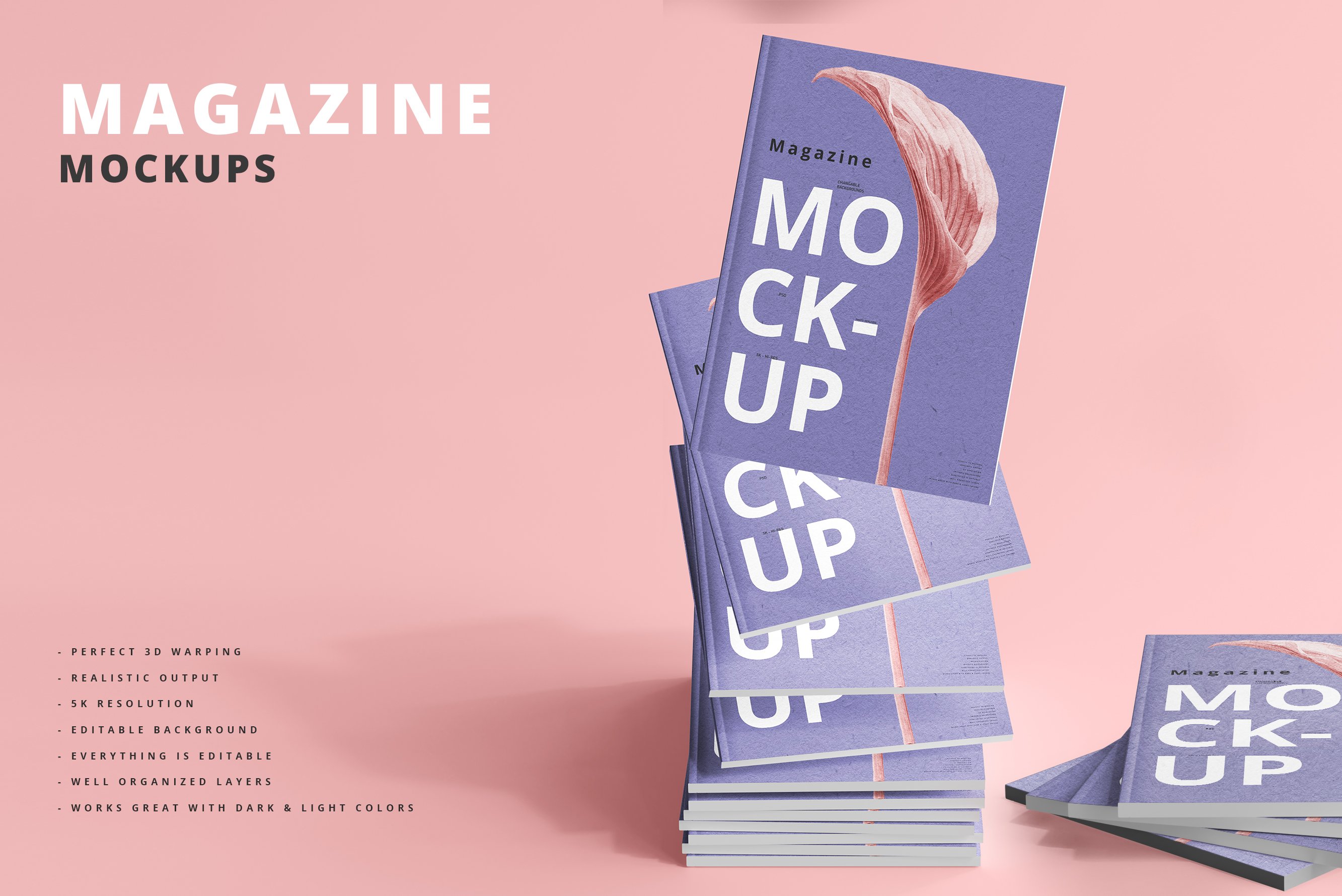 Magazine Mockups cover image.