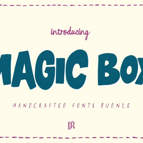 Magic Box - Handcrafted Fonts Bundle cover image.