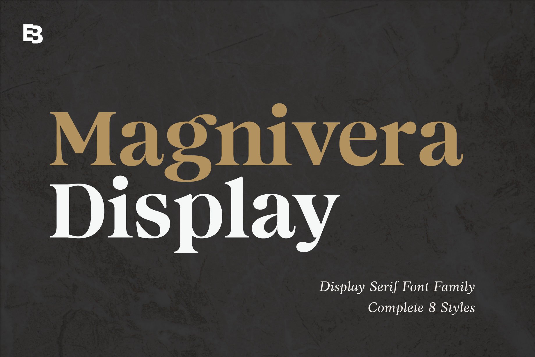 Magnivera; Display Serif Fonts cover image.
